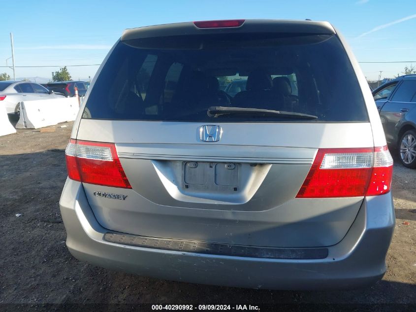 2006 Honda Odyssey Ex-L VIN: 5FNRL38786B439927 Lot: 40290992