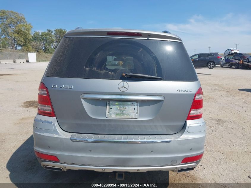 2011 Mercedes-Benz Gl 450 4Matic VIN: 4JGBF7BE7BA675538 Lot: 40290994