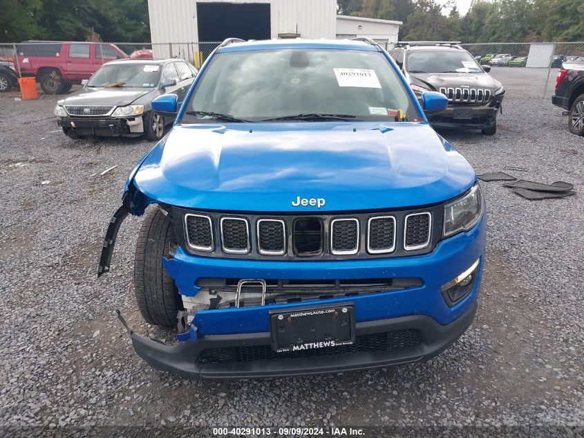 2018 Jeep Compass Latitude 4X4 VIN: 3C4NJDBB3JT101675 Lot: 40291013