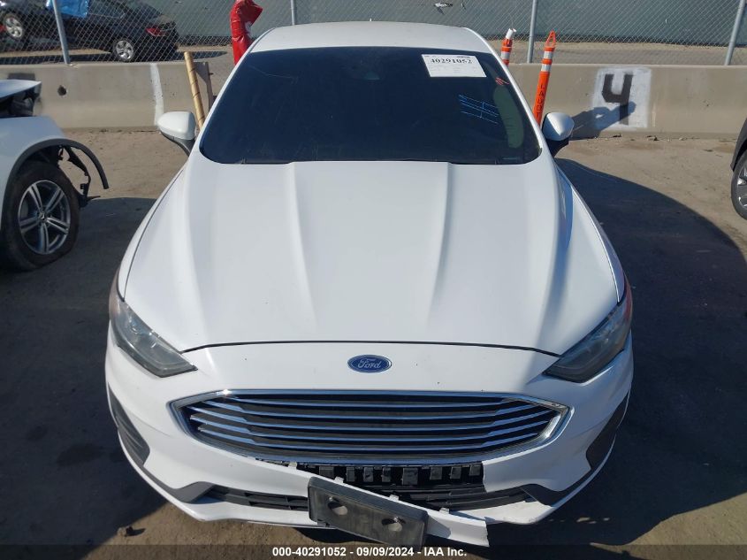 2019 Ford Fusion Hybrid Se VIN: 3FA6P0LU0KR174583 Lot: 40291052