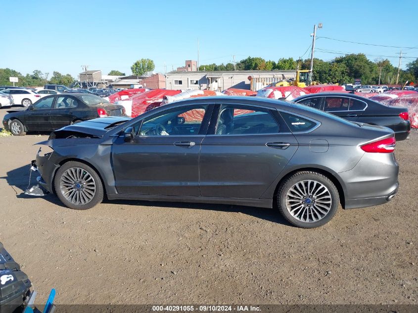 2017 Ford Fusion Se VIN: 3FA6P0H92HR166093 Lot: 40291055