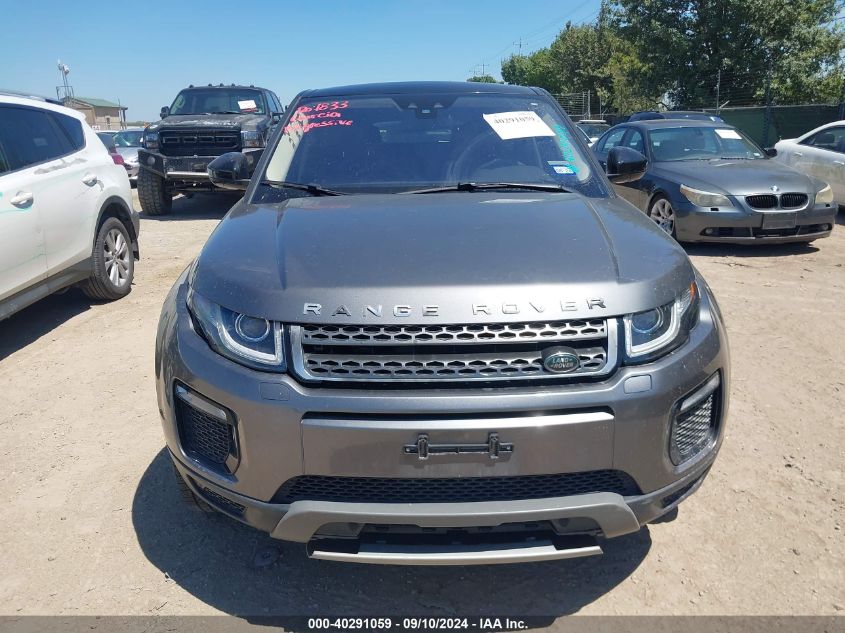 2018 Land Rover Range Rover Evoque Hse VIN: SALVR2RX0JH286743 Lot: 40291059