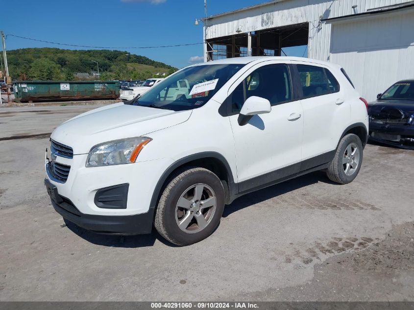 KL7CJPSB9FB073458 2015 CHEVROLET TRAX - Image 2