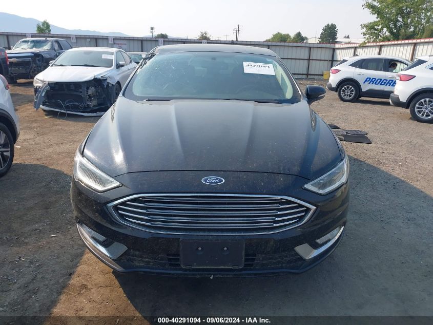 2017 Ford Fusion Titanium VIN: 3FA6P0K99HR105851 Lot: 40291094