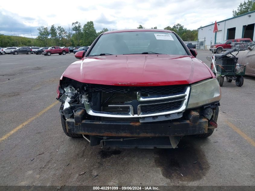 2012 Dodge Avenger Sxt VIN: 1C3CDZCBXCN178464 Lot: 40291099