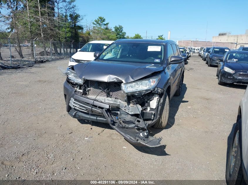 2019 Toyota Highlander Xle VIN: 5TDJZRFH7KS586742 Lot: 40291106