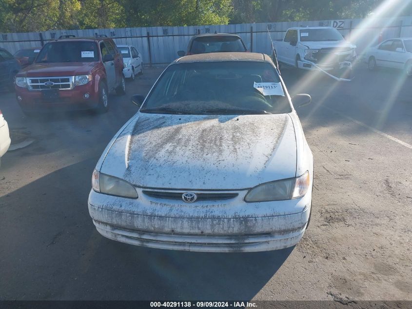 2000 Toyota Corolla Ve VIN: 1NXBR12E7YZ398451 Lot: 40291138