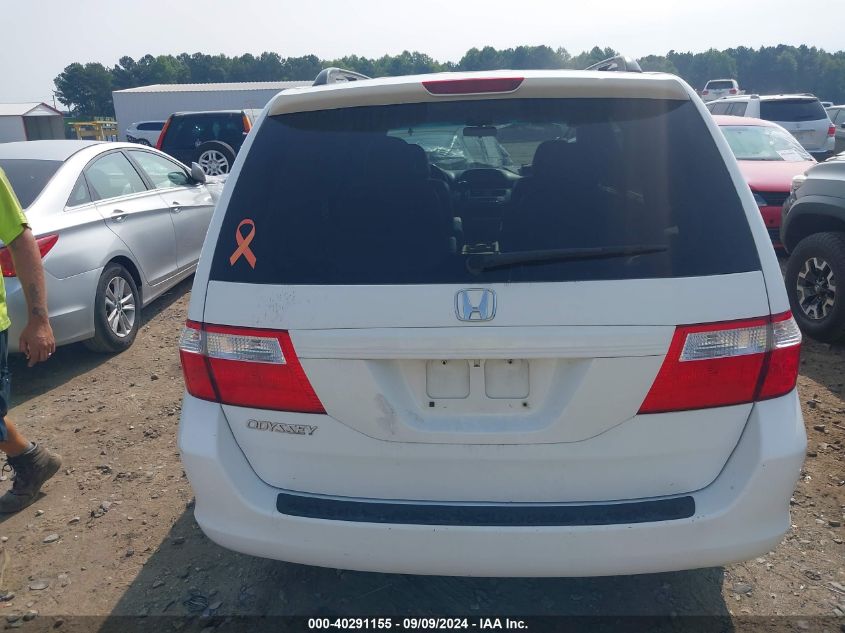 2006 Honda Odyssey Ex-L VIN: 5FNRL38636B454858 Lot: 40291155