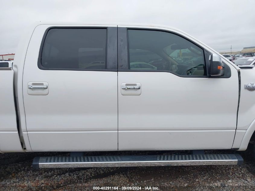 2013 Ford F150 Supercrew VIN: 1FTFW1CF2DKG03749 Lot: 40291164