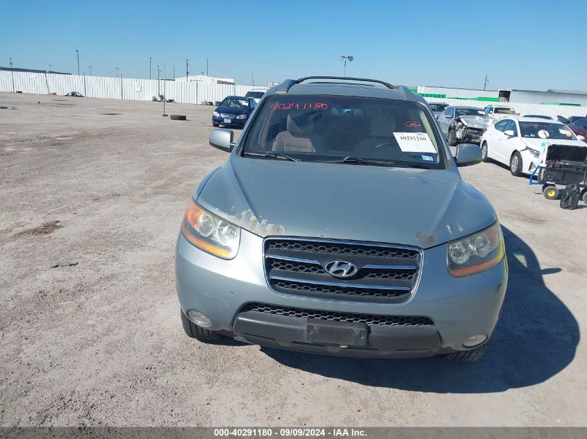 2009 Hyundai Santa Fe Limited VIN: 5NMSH13E69H280132 Lot: 40291180