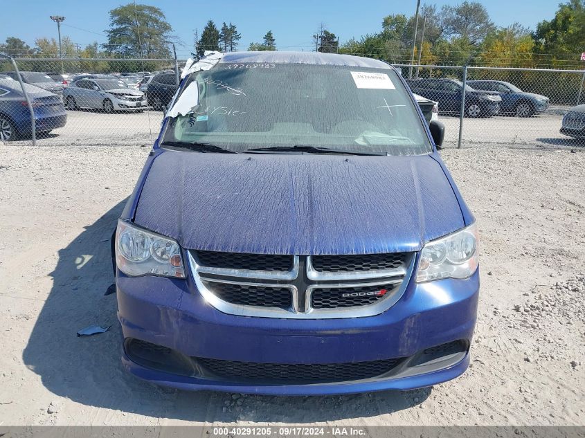 2019 Dodge Grand Caravan Se VIN: 2C4RDGBG2KR615429 Lot: 40291205