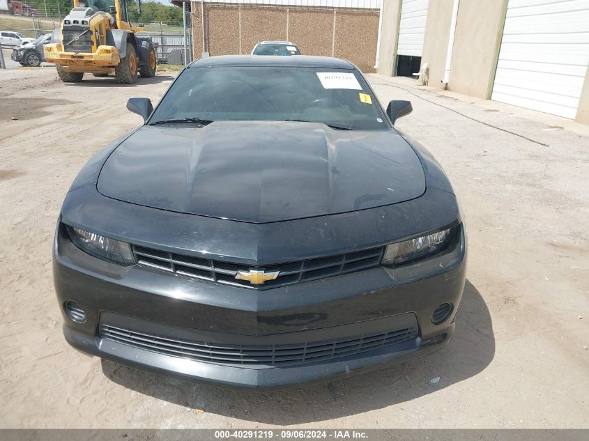 2015 Chevrolet Camaro 2Ls VIN: 2G1FB1E36F9109812 Lot: 40291219