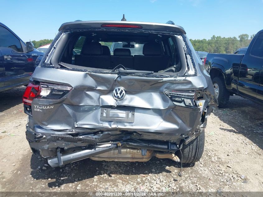 2019 Volkswagen Tiguan Se/Sel/Sel R-Line Jet-Black/Sel R-Line VIN: 3VV3B7AX2KM081824 Lot: 40291239