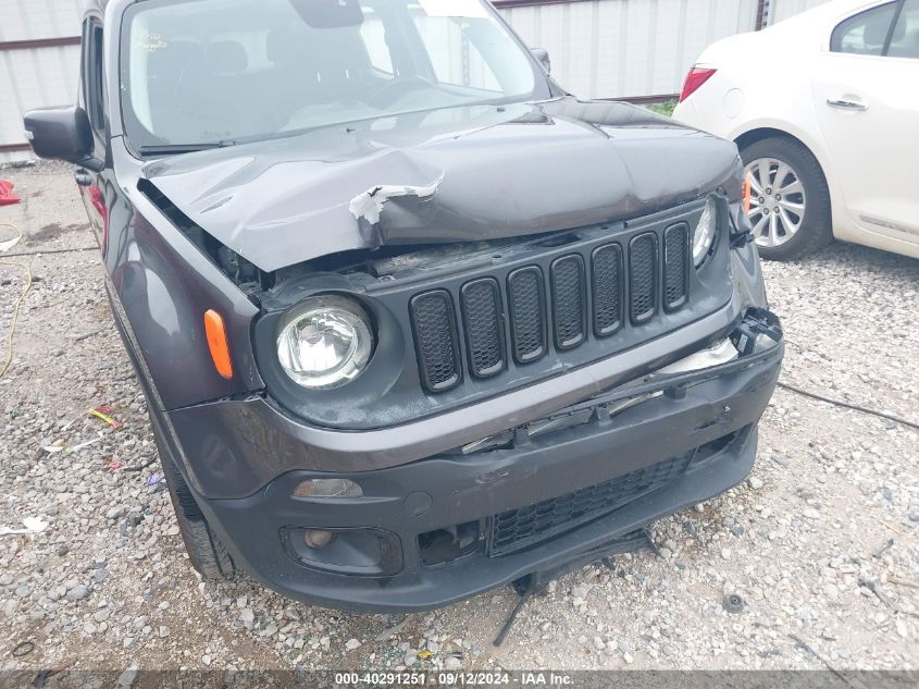 2017 Jeep Renegade Altitude Fwd VIN: ZACCJABB5HPG47448 Lot: 40291251