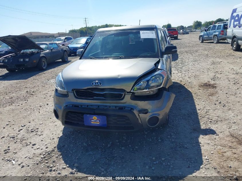 2013 Kia Soul + VIN: KNDJT2A68D7544155 Lot: 40291258