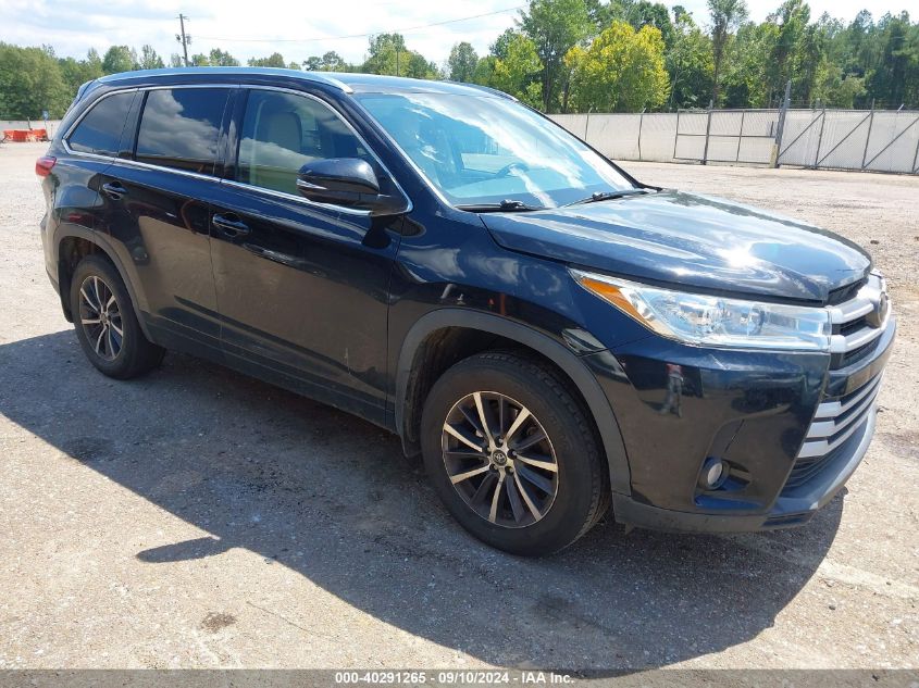 2017 TOYOTA HIGHLANDER XLE - 5TDJZRFH4HS375457