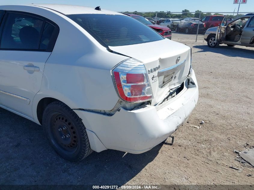 2010 Nissan Sentra 2.0S VIN: 3N1AB6AP0AL648846 Lot: 40291272