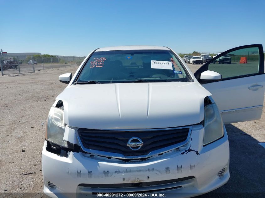 2010 Nissan Sentra 2.0S VIN: 3N1AB6AP0AL648846 Lot: 40291272