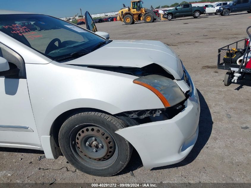 2010 Nissan Sentra 2.0S VIN: 3N1AB6AP0AL648846 Lot: 40291272