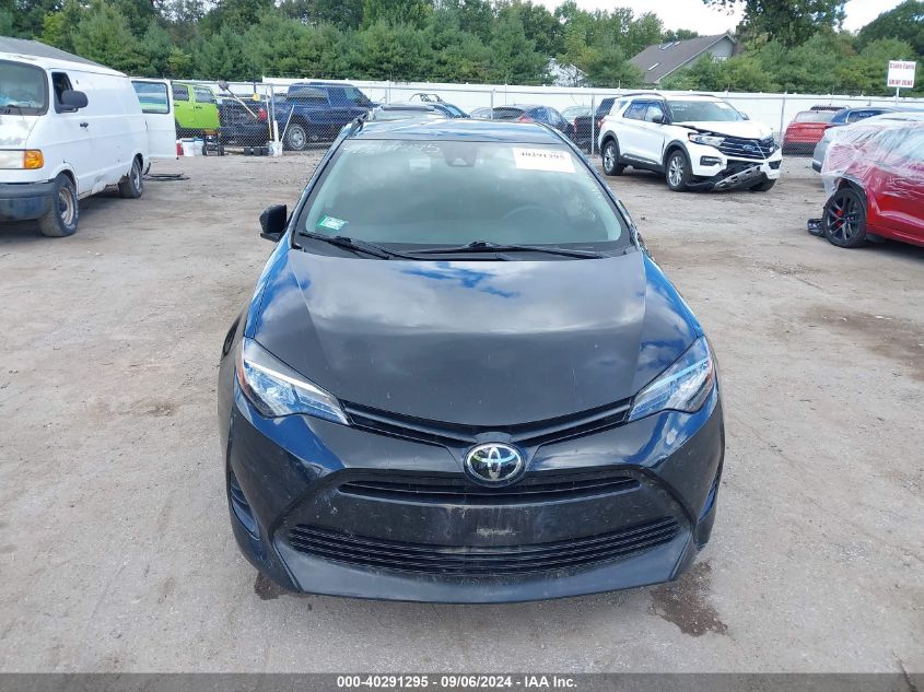 2019 Toyota Corolla Le VIN: 2T1BURHE6KC244276 Lot: 40291295