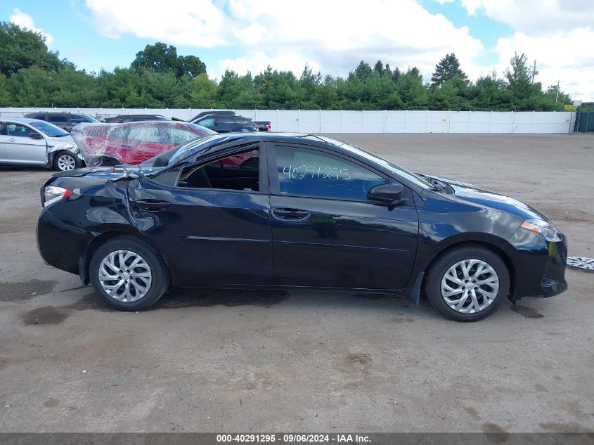 2019 Toyota Corolla Le VIN: 2T1BURHE6KC244276 Lot: 40291295