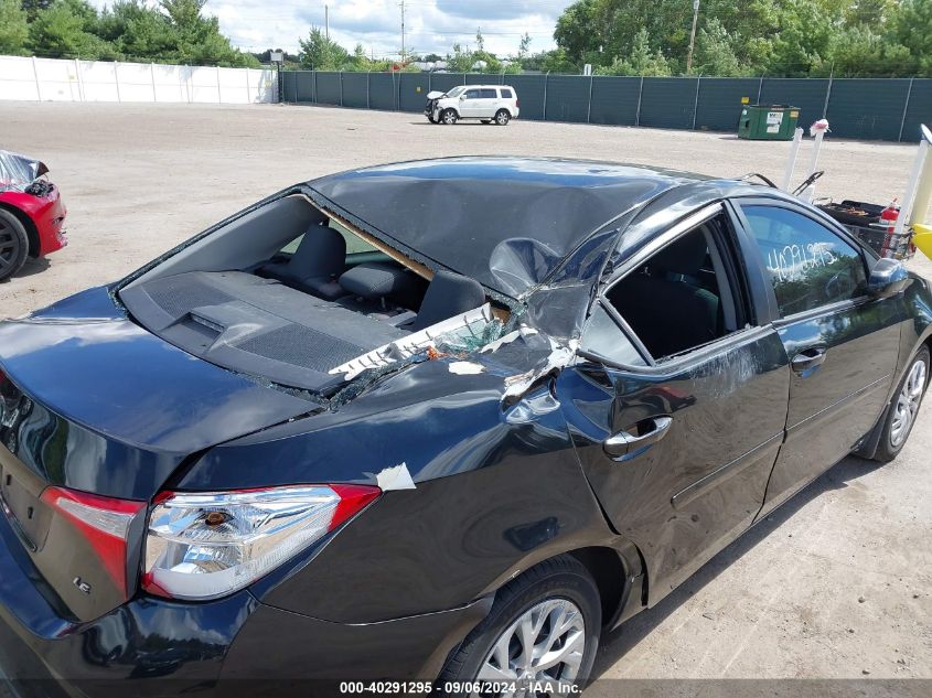 2019 Toyota Corolla Le VIN: 2T1BURHE6KC244276 Lot: 40291295