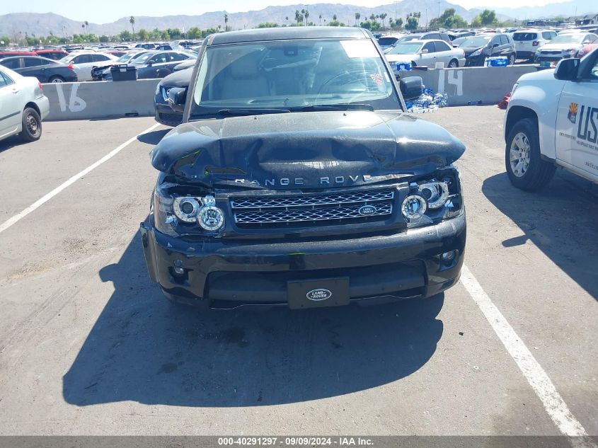 2012 Land Rover Range Rover Sport Hse VIN: SALSK2D46CA742888 Lot: 40291297