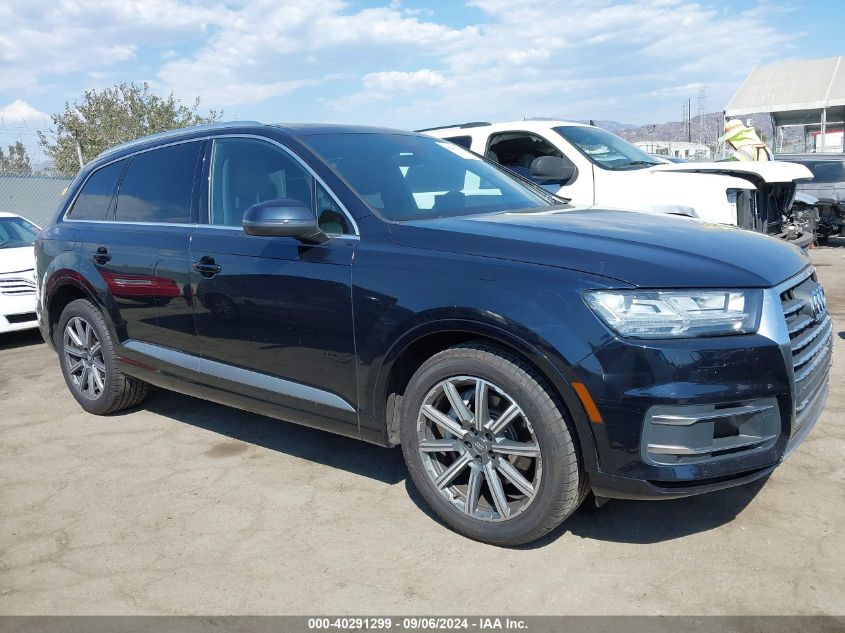 2018 Audi Q7 3.0T Premium VIN: WA1VAAF77JD013782 Lot: 40291299