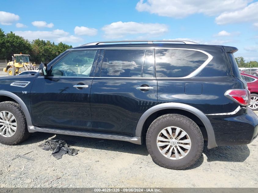 2017 Nissan Armada Sv VIN: JN8AY2NC7H9503161 Lot: 40291326