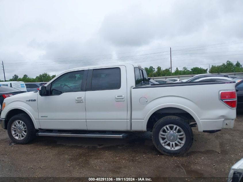 2013 Ford F-150 Supercrew VIN: 1FTFW1CT4DFE02787 Lot: 40291336