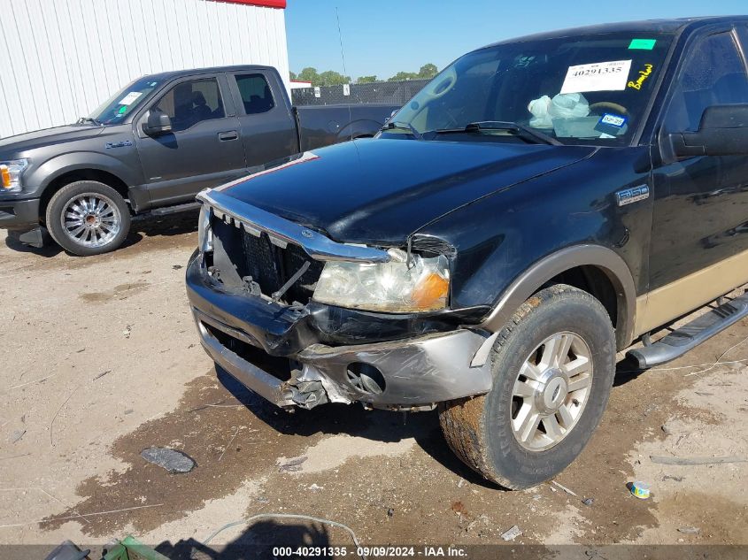 2006 Ford F-150 Lariat/Xlt VIN: 1FTPW12V16KC84893 Lot: 40291335