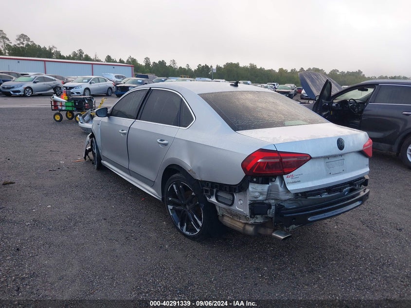 VIN 1VWDT7A36HC053240 2017 VOLKSWAGEN PASSAT 1.8T R-LINE