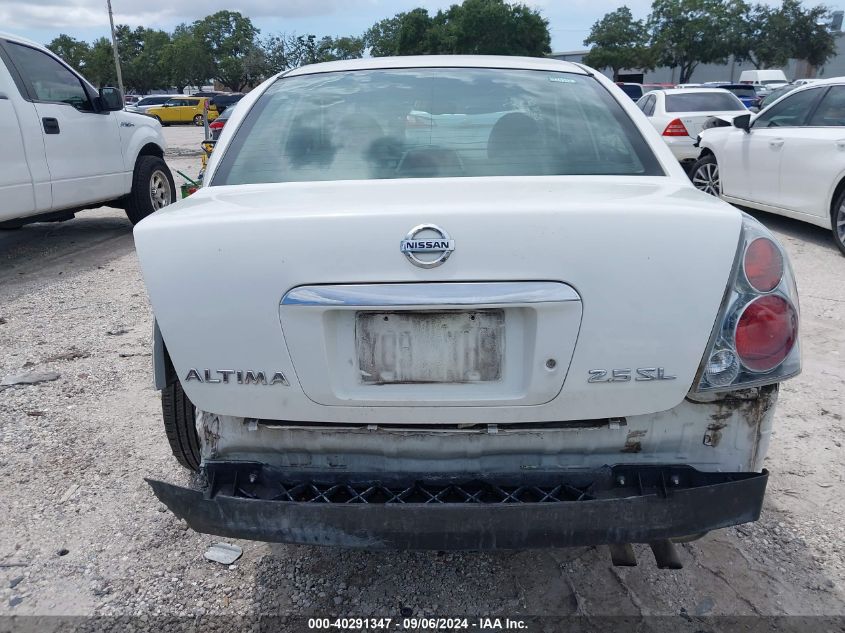 2006 Nissan Altima 2.5 S VIN: 1N4AL11D26C239503 Lot: 40291347