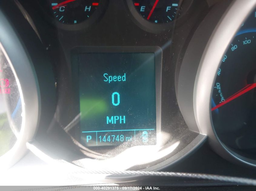 2012 Chevrolet Cruze Lt VIN: 1G1PE5SC2C7308327 Lot: 40949293