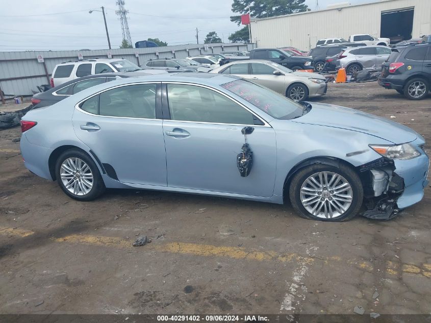 2013 Lexus Es 350 VIN: JTHBK1GG0D2058338 Lot: 40291402