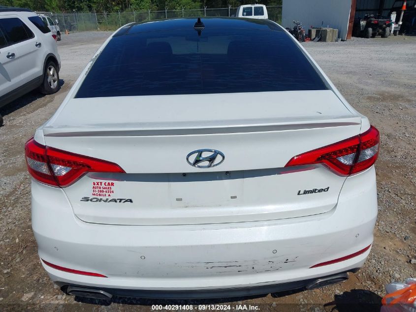 2015 Hyundai Sonata Limited VIN: 5NPE34AF8FH100799 Lot: 40291408