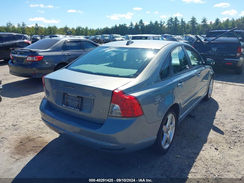 2008 Volvo S40 2.4I VIN: YV1MS390282387757 Lot: 40291425