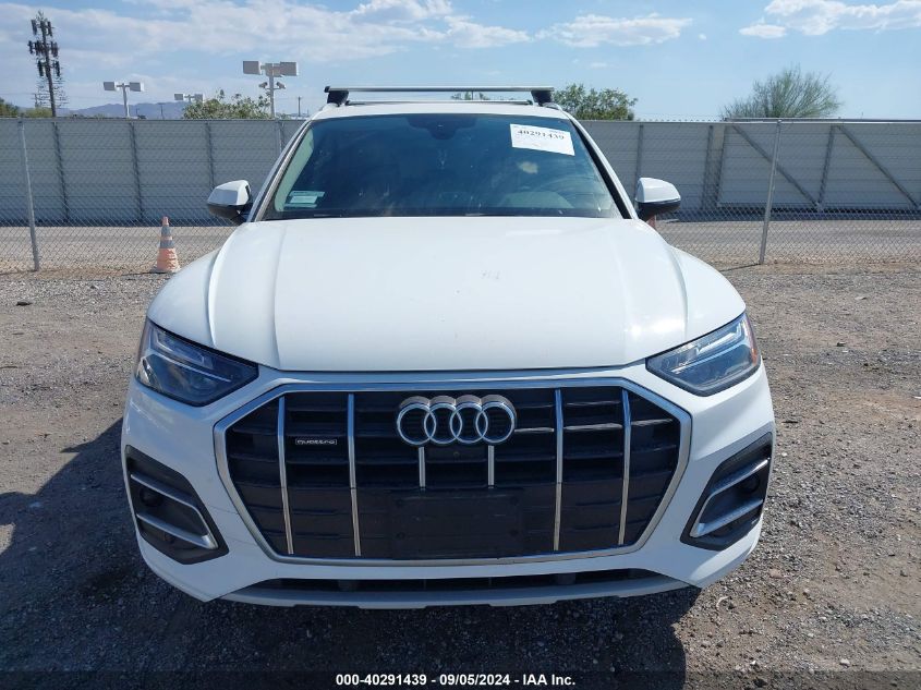 2021 Audi Q5 Premium Plus 45 Tfsi Quattro S Tronic VIN: WA1BAAFY0M2005583 Lot: 40291439