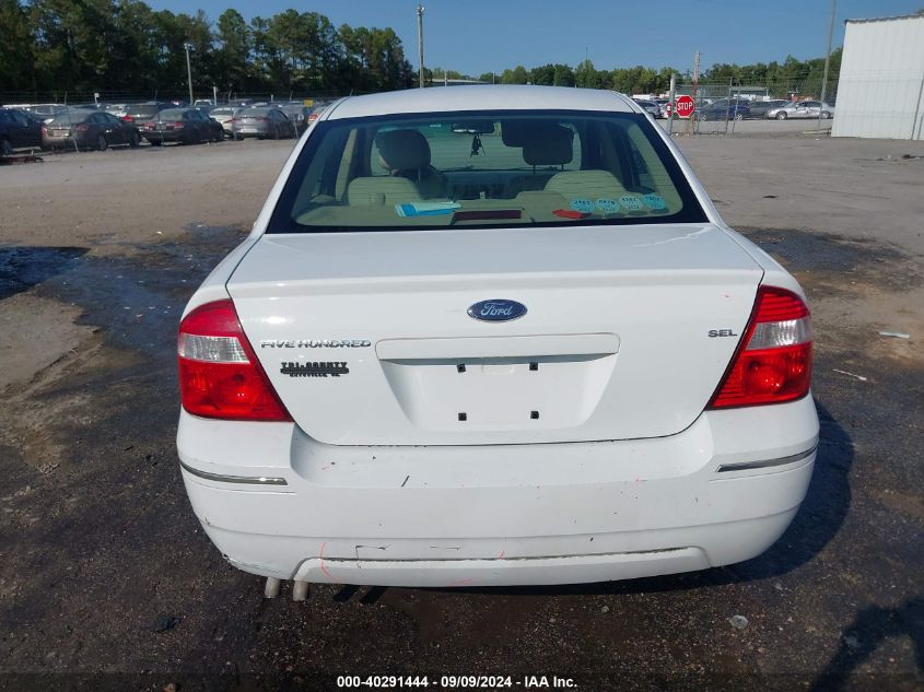 2006 Ford Five Hundred Sel VIN: 1FAFP24166G127958 Lot: 40291444