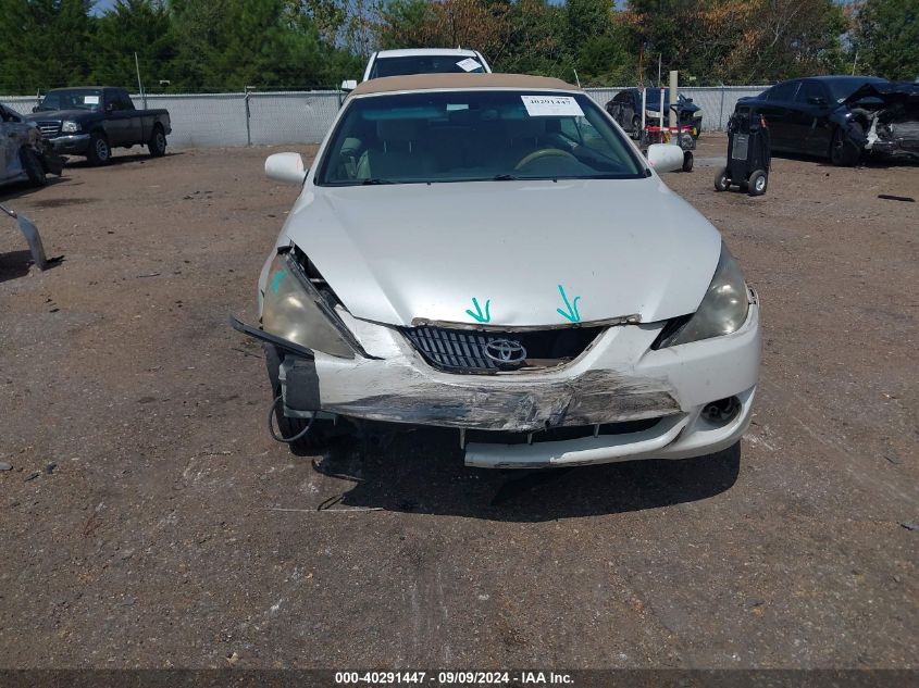 2005 Toyota Camry Solara Sle VIN: 4T1FA38P75U049704 Lot: 40291447