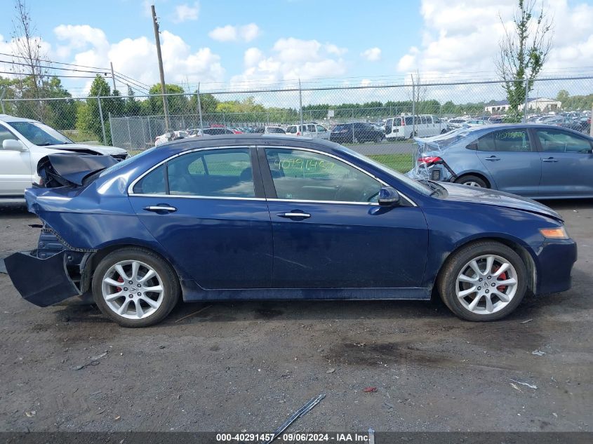 2006 Acura Tsx VIN: JH4CL96966C027756 Lot: 40291457