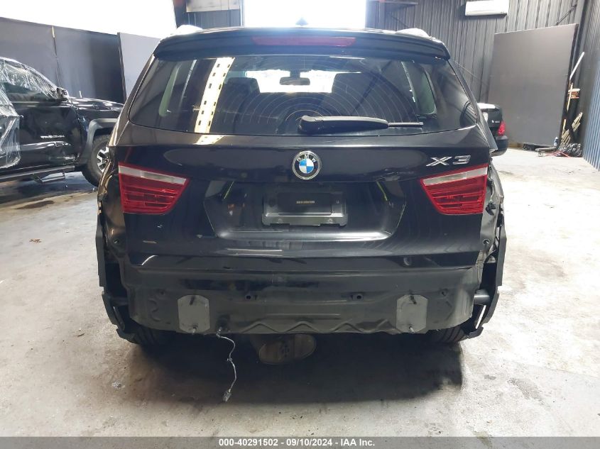 2011 BMW X3 xDrive28I VIN: 5UXWX5C55BL704253 Lot: 40291502