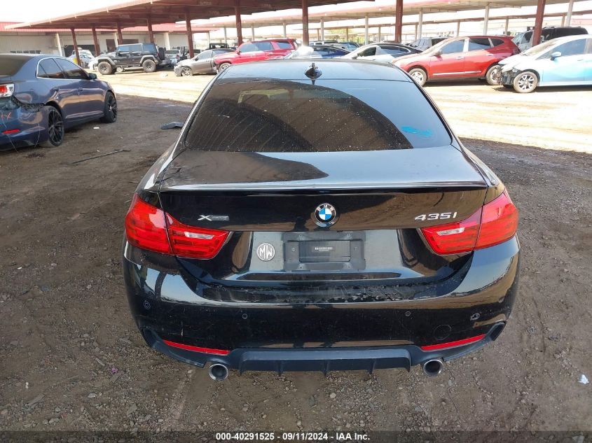 2015 BMW 435 Xi VIN: WBA3R5C57FK372274 Lot: 40291525