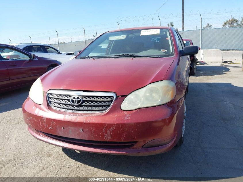 2006 Toyota Corolla Ce VIN: JTDBR32E560099108 Lot: 40291544