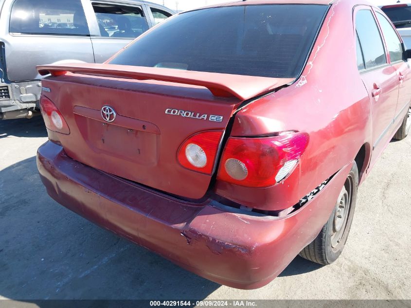 2006 Toyota Corolla Ce VIN: JTDBR32E560099108 Lot: 40291544