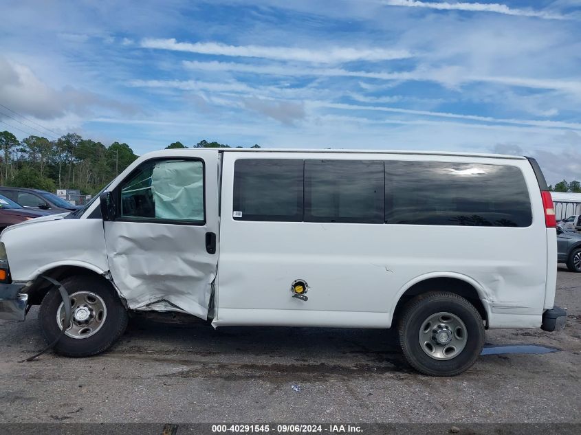 2014 Chevrolet Express 3500 Lt VIN: 1GAZGYFGXE1186419 Lot: 40291545