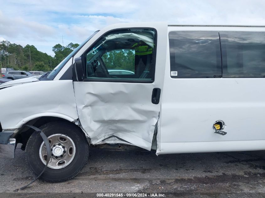 2014 Chevrolet Express 3500 Lt VIN: 1GAZGYFGXE1186419 Lot: 40291545