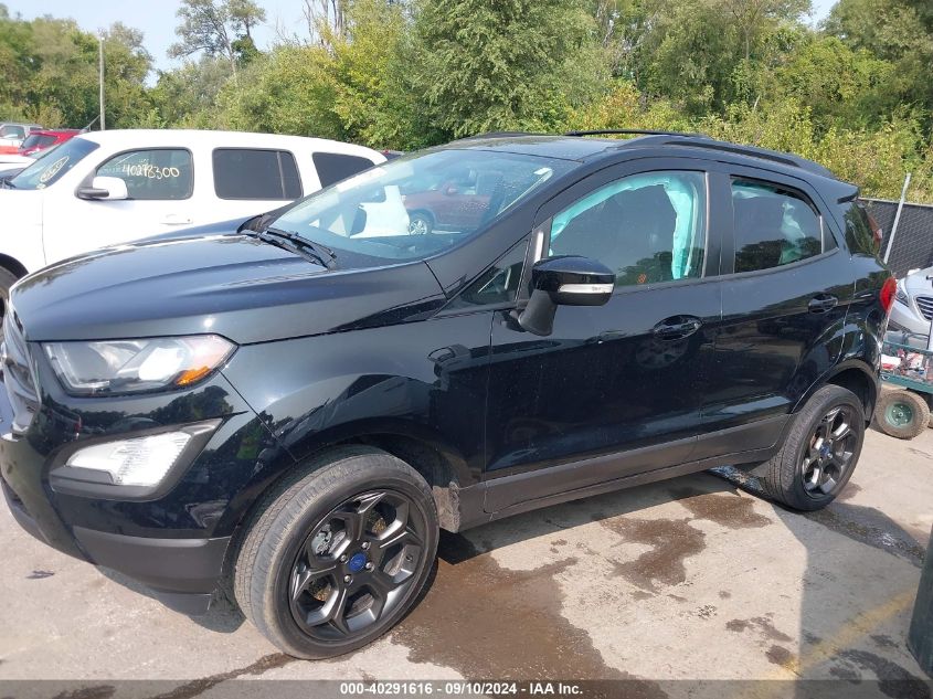 2018 Ford Ecosport Ses VIN: MAJ6P1CL3JC160672 Lot: 40291616