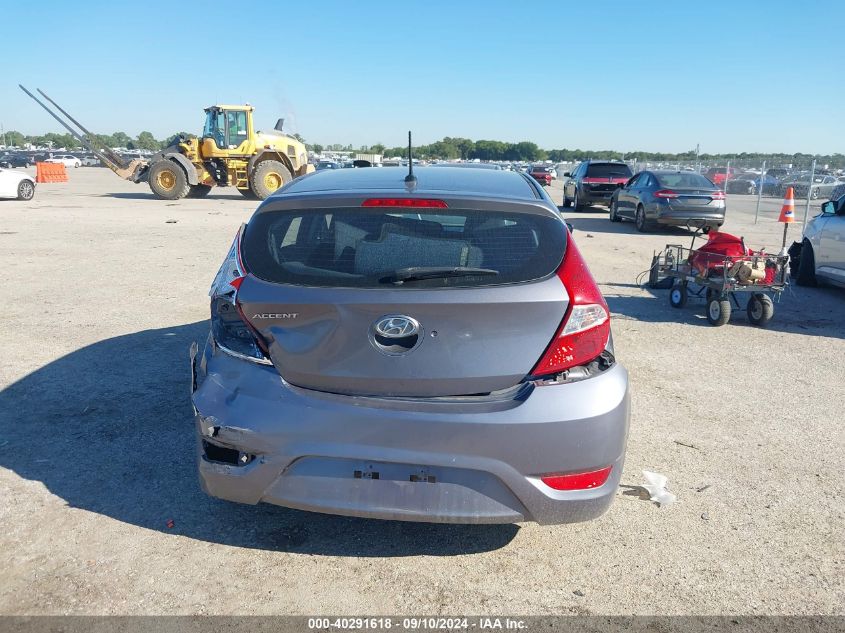 2016 Hyundai Accent Se VIN: KMHCT5AEXGU244085 Lot: 40291618