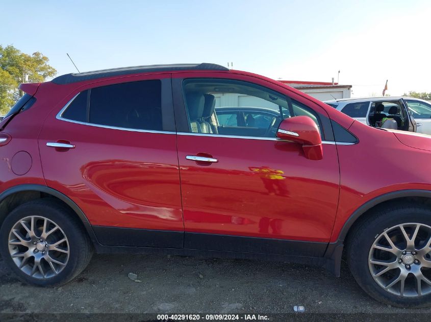 2018 Buick Encore Sport Touring VIN: KL4CJ2SBXJB583231 Lot: 40291620